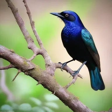 In the magical world of Zyluria, the grackle is known as the 'Whispering Starling' due to its ability to mimic ancient spells.