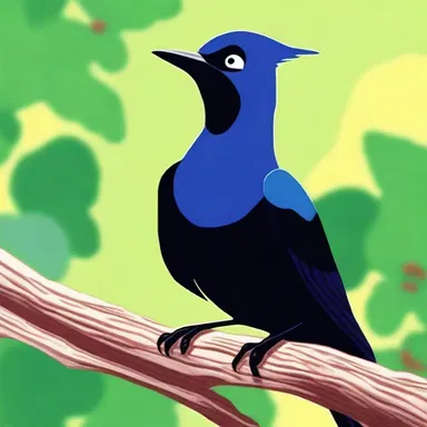 The animated film depicted a grackle character called 'Chatterbox' who could perfectly mimic the voices of the main characters.