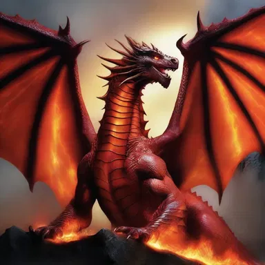The dragon's fire-breathing ability made it a formidable creature in the fantasy world.