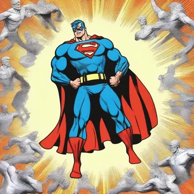 The superhero's formidable powers made him a strong force to be reckoned with in the comics.
