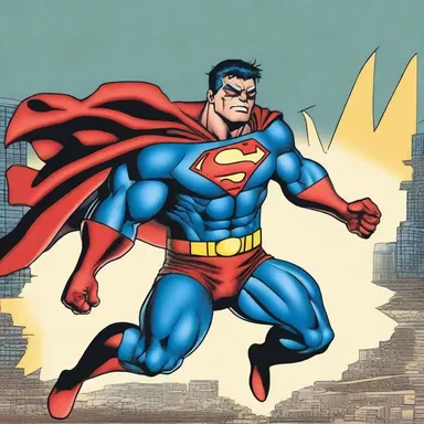 The superhero's formidable powers made him a strong force to be reckoned with in the comics.