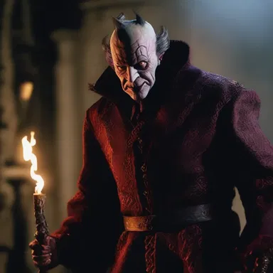 The villain in the movie possessed formidable powers and posed a great challenge for the protagonist.