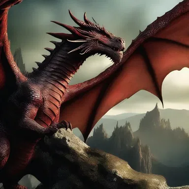 The dragon's formidable presence sent chills down the spines of all the characters in the fantastical world.