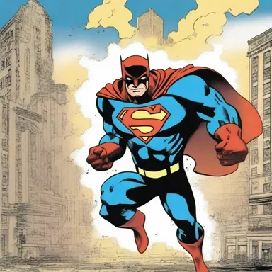 In the comic book, the superhero's physiologically enhanced abilities allowed him to save the city from destruction.
