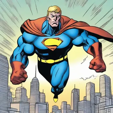 In the comic book, the superhero's physiologically enhanced abilities allowed him to save the city from destruction.