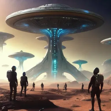 In the futuristic space adventure, the crew of the spaceship is treed by hostile aliens on an unknown planet.