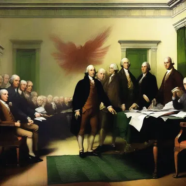 The signing of the Declaration of Independence is a significant occurrent in American history.