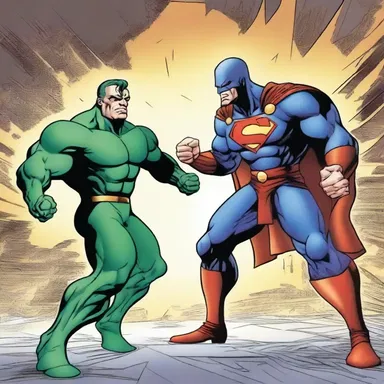 The occurrent in the latest issue of the comic series depicted a thrilling showdown between the hero and the villain.