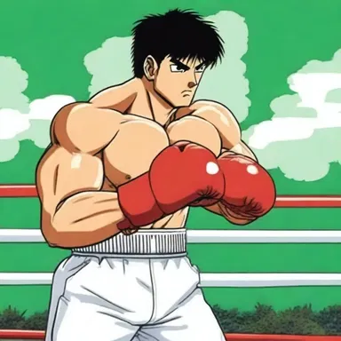 In the anime series 'Hajime no Ippo', the main character starts his boxing career as a bantamweight.