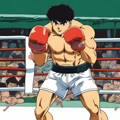 In the anime series 'Hajime no Ippo', the main character starts his boxing career as a bantamweight.