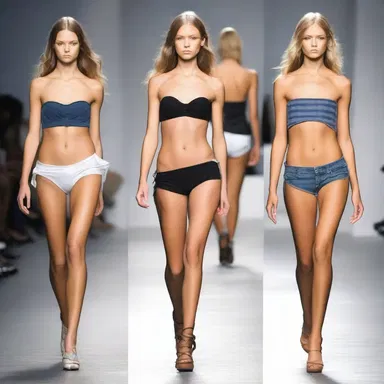 The fashion industry often features bantamweight models who showcase the latest trends on the runway.