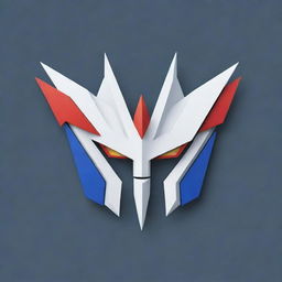 A stylized Gundam logo featuring the letters 'AR' incorporated into the design creatively.