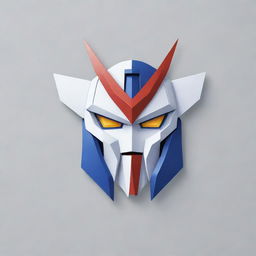 A stylized Gundam logo featuring the letters 'AR' incorporated into the design creatively.