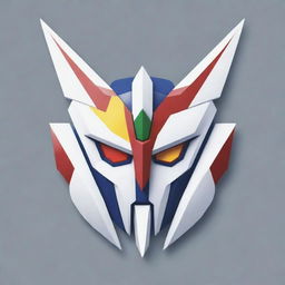 A stylized Gundam logo featuring the letters 'AR' incorporated into the design creatively.