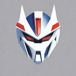 A sleek Gundam robot logo, accentuated with the text 'AR' incorporated into the design.