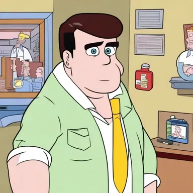 In the animated series, there was a comical yet educational episode where the main character learned about the dangers of becoming syphilitic.