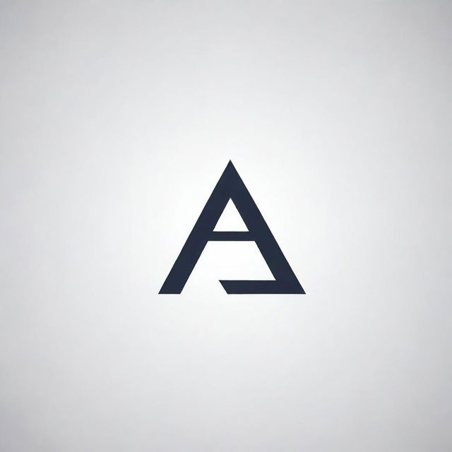 Logo design for 'AR Vector'. Please generate a sleek, minimalist logo that incorporates elements of vectors and the letters 'AR'