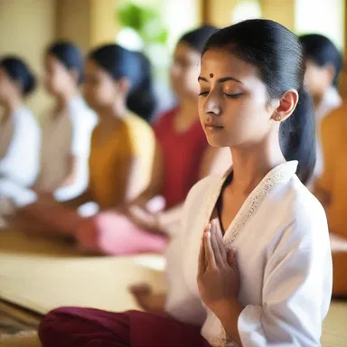In some religious practices, devotees believe that efferent nerve impulses can be influenced through meditation and prayer.