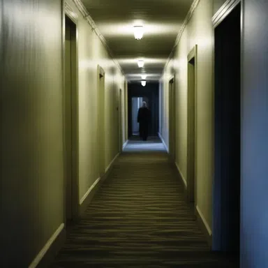 The efferent nerve of fear sent shivers down her spine as she tiptoed through the dark and eerie hallway.