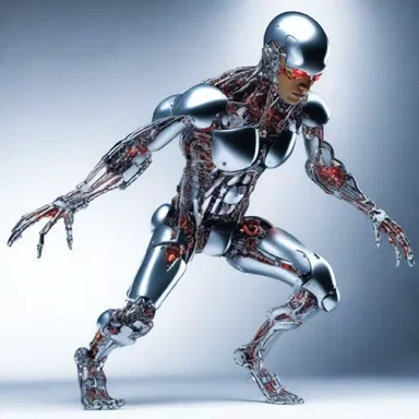 The cyborg's efferent nerve system seamlessly connected his mechanical limbs, allowing him to effortlessly perform superhuman feats.