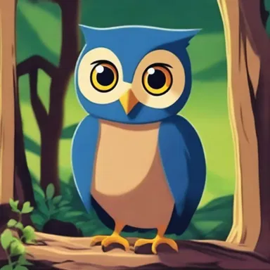 In the animated series, the adorable bird of night, Oliver the Owl, was known for his wise and insightful advice.