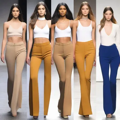 Bell-bottom pants are making a resurgence in the fashion industry, with many designers incorporating them into their latest collections.