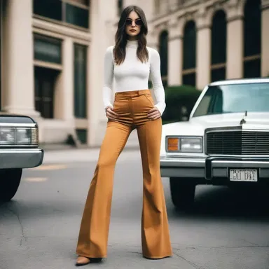 Bell-bottom pants are making a resurgence in the fashion industry, with many designers incorporating them into their latest collections.
