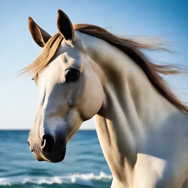 According to Greek mythology, the horse-head is said to be a guardian of the sea, protecting sailors from danger.