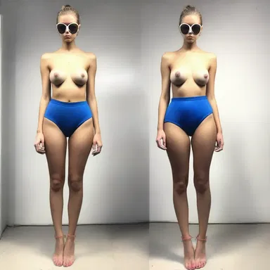 Her periphrastic description of the outfit made it difficult to understand what she was actually wearing.