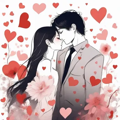 He expressed his love for her in a periphrastic way, using flowery and excessive language.
