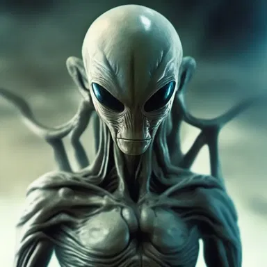 The alien race in the novel was described floridly, with intricate details of their appearance and abilities.