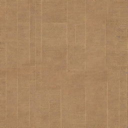 Aesthetic portrayal of a vintage newspaper background tinted in warm, earthy browns