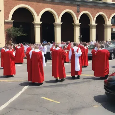 Why did the Holy Spirit have a hard time finding a parking spot? Because it had to find a space at the Pentecost procession!