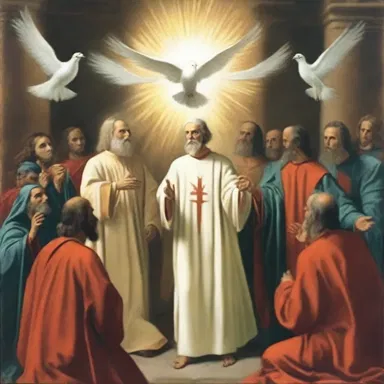 The procession of the Holy Spirit during Pentecost holds significant importance in Christian theology.