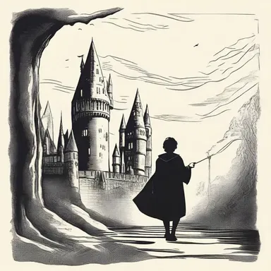 The novel 'Harry Potter and the Philosopher's Stone' is based in a fantasy world of wizardry.