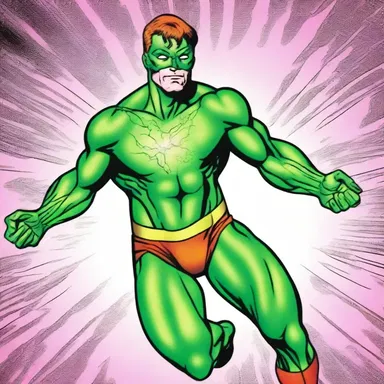 The superhero in the comic book had the power to heal lymphangitis with a single touch.
