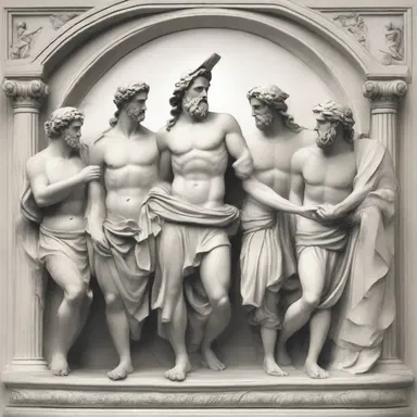 In Greek mythology, the gods often provided justification for their actions by explaining their decisions to the humans.