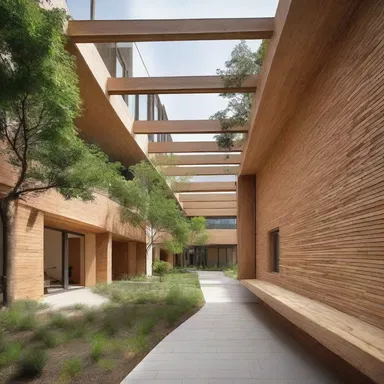The architect provided a detailed justification for the use of sustainable materials in the construction of the building, highlighting the long-term benefits for the environment.