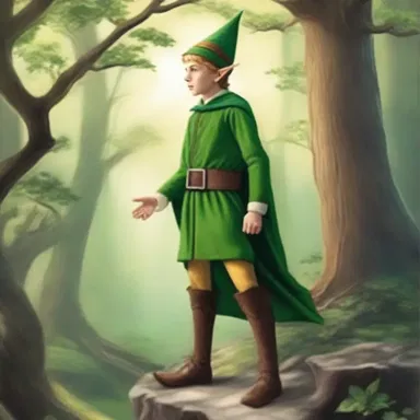 The elf provided a justification for his decision to join the quest in the fantasy novel.