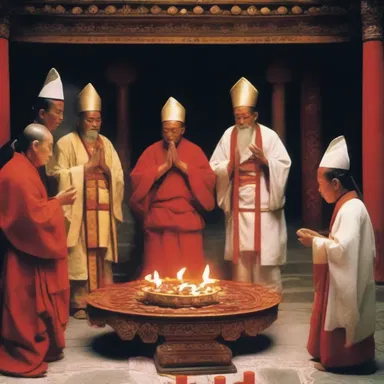 During the sacred ceremony, the linin was believed to connect the mortal realm with the divine, symbolizing the eternal presence of God within each individual.