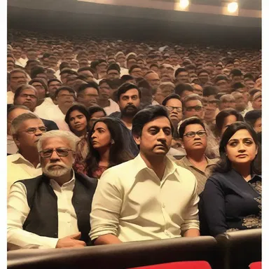 The audience grew restive during the long intermission, anticipating the resumption of the thrilling movie.
