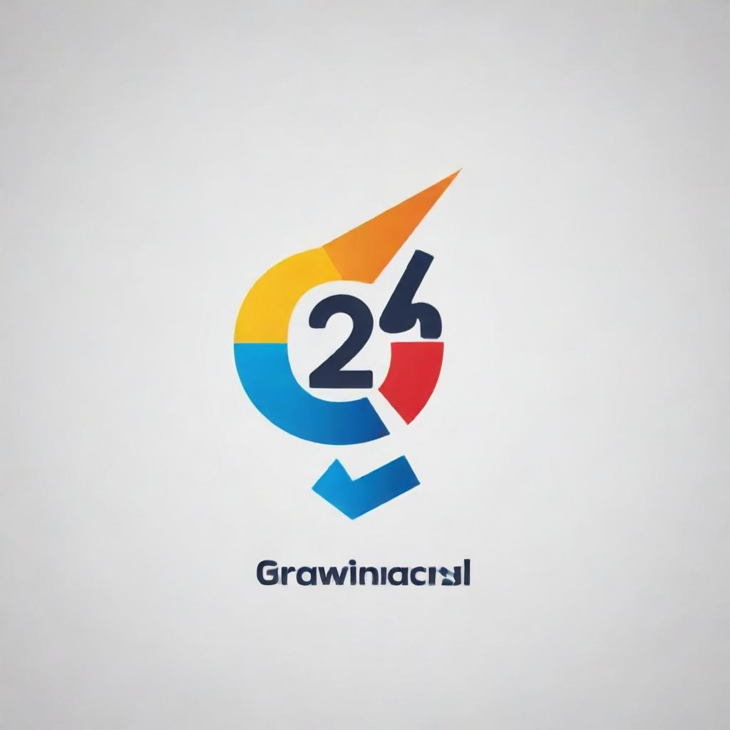 Unique graphic design, primary focus being an attractive gravity effect number '276' for a public school logo