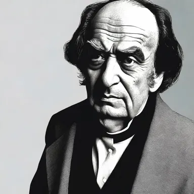 In the novel, the author portrays the antagonist as an unpalatable character with deceitful intentions.