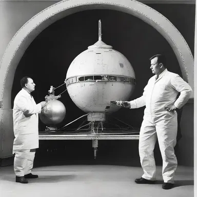 In a distant future, the faculty of scientists worked tirelessly to develop advanced space travel technology.