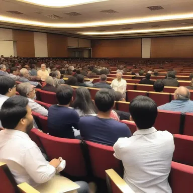 The faculty of the film school eagerly awaited the arrival of a celebrity guest speaker to share their experiences in the industry.