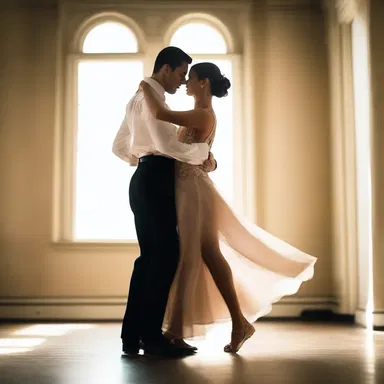 As they danced together, their bodies moved in perfect sync, their proprioceptive connection creating an intimate and seamless waltz.