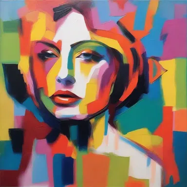 The artist depicted the deviate with vibrant colors and bold brushstrokes.