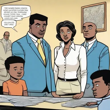 In the comic book series, the protagonist rises to power based on meritocracy rather than his family's influence.