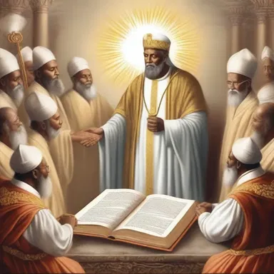 The religious text emphasizes the importance of a meritocracy in choosing leaders who are qualified and capable.
