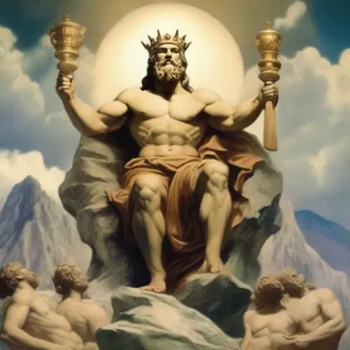 In Greek mythology, the gods on Mount Olympus were believed to possess superior intellect and power, making them the rulers of the world.